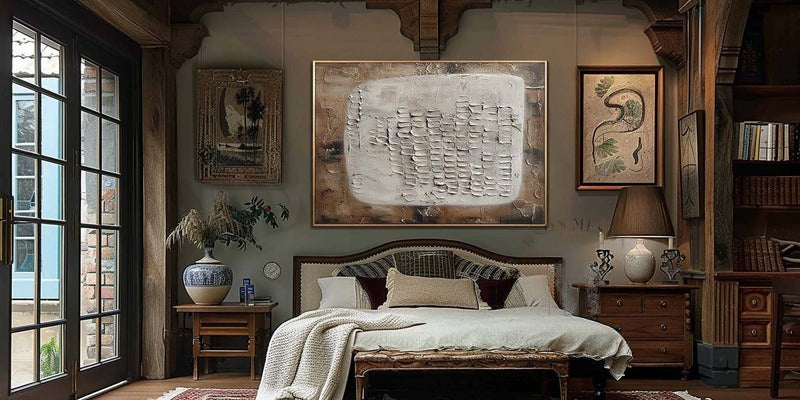 Wall Art Abstract Texture Oil Painting