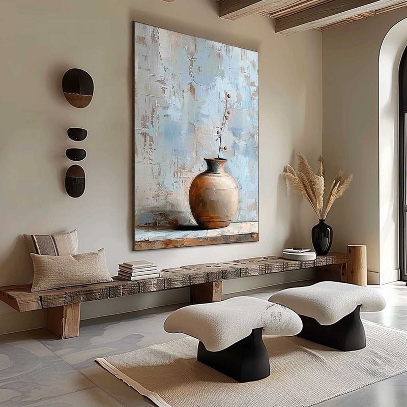 Wall Art Quiet Vase Reflection