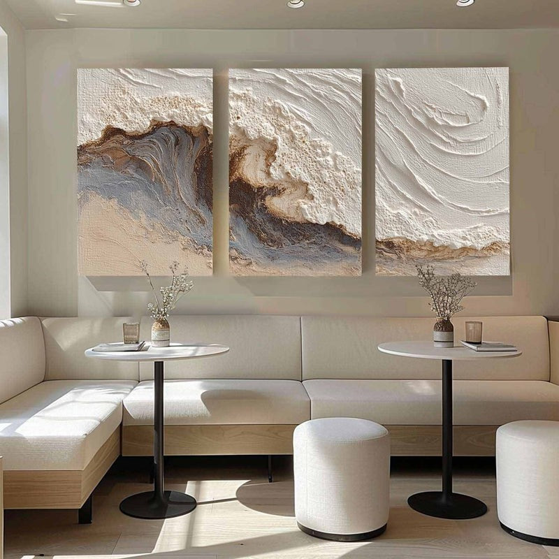 Plaster Art Texture Painting