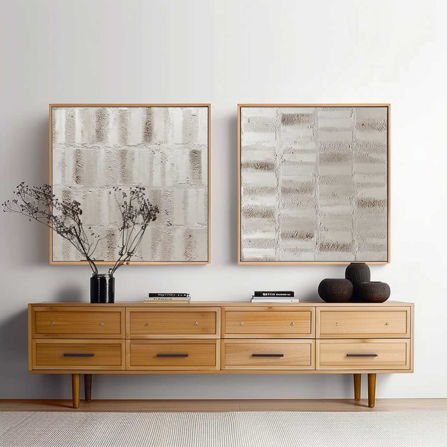 Plaster Art Texture Painting