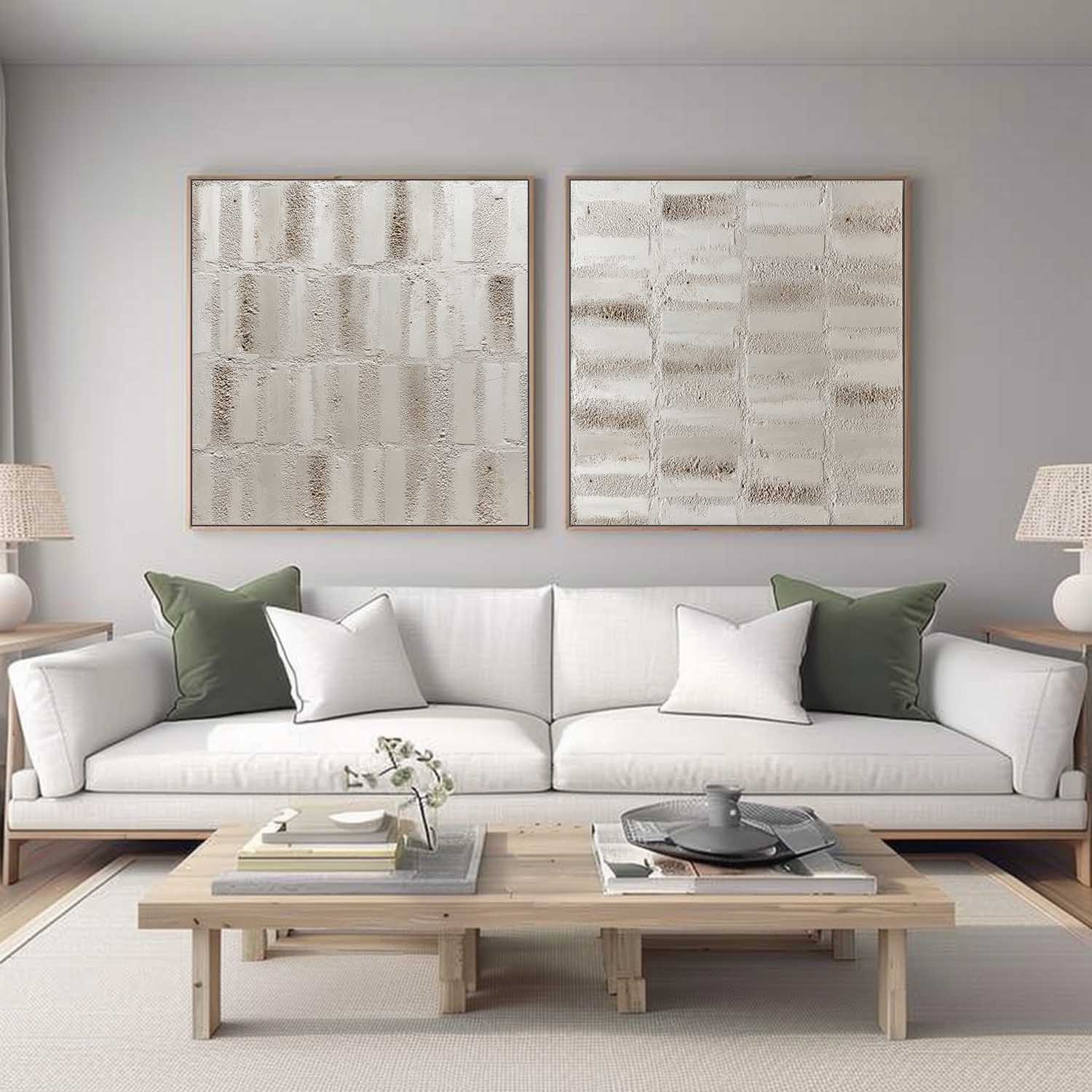Plaster Art Texture Painting