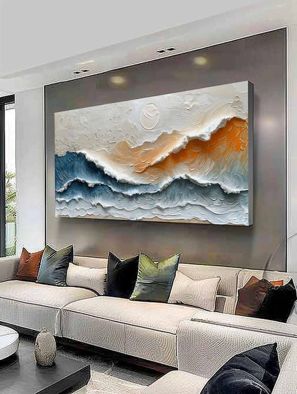Plaster Art Texture Painting