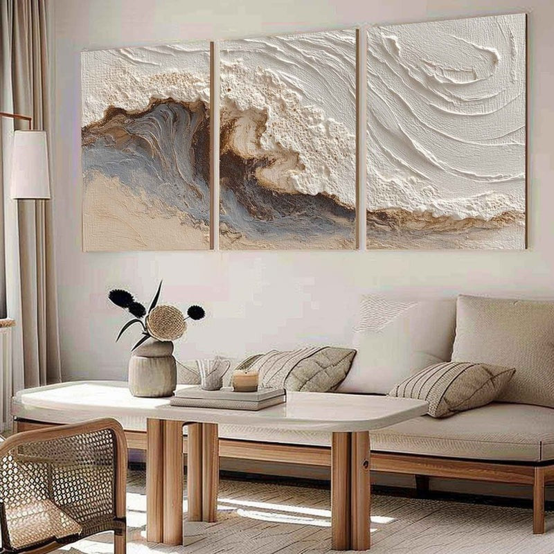 Plaster Art Texture Painting