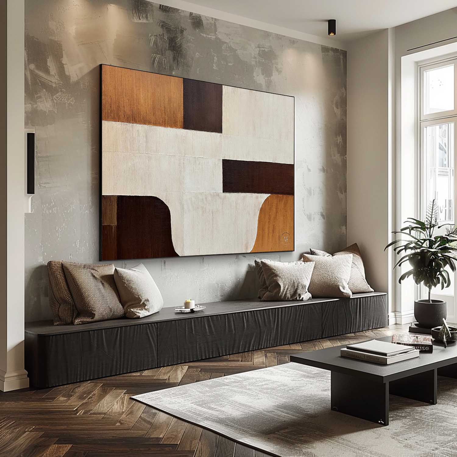 Contemporary Minimalist Art MA127 - Neutralighting