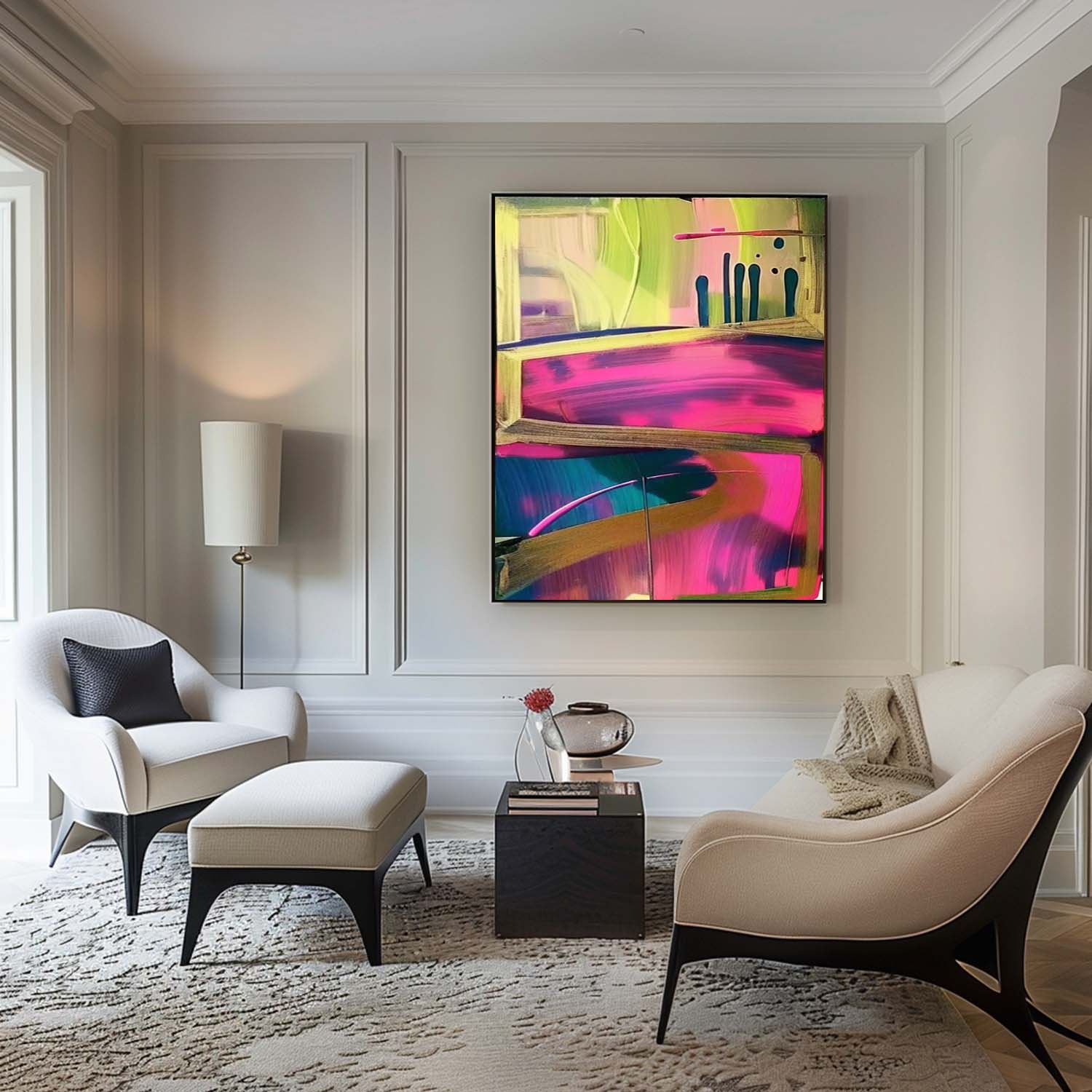 Ruby Colorful Painting - Letslighting