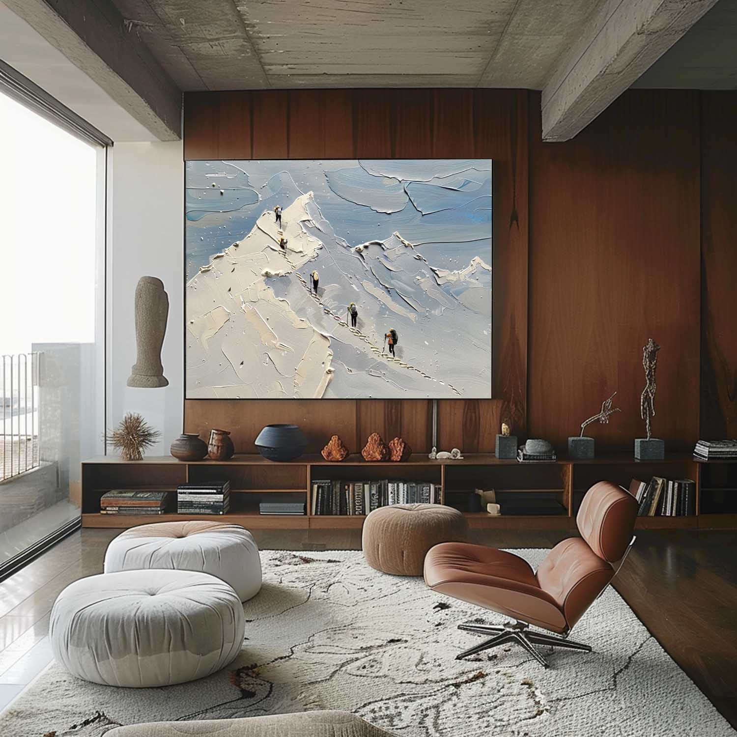 Plaster Art Texture Painting SG268 - Neutralighting