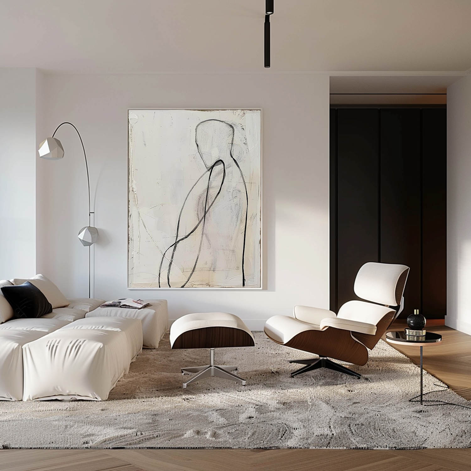 Contemporary Minimalist Art MA108 - Neutralighting