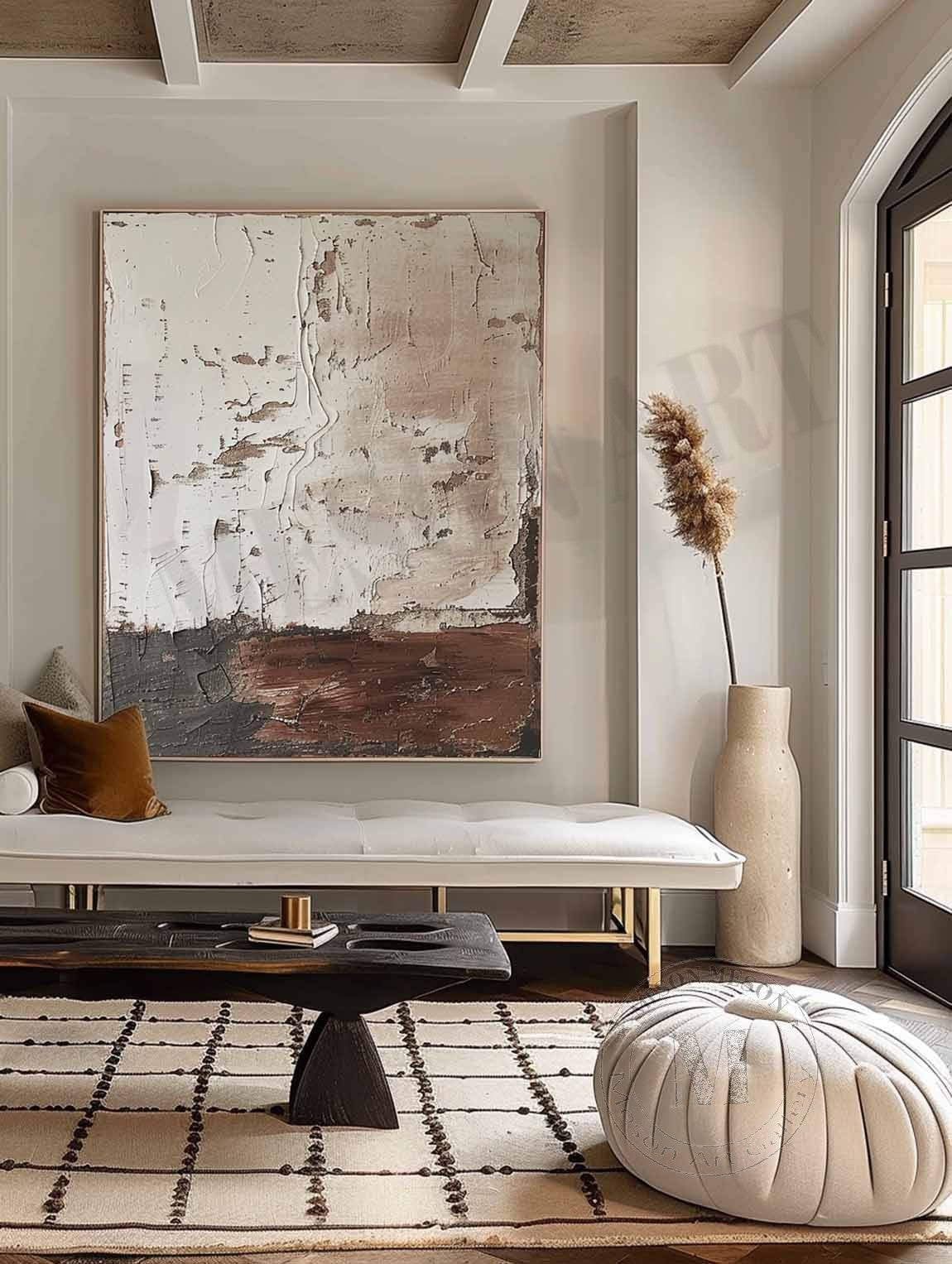 Wall Art Wabi-Sabi Neutral Abstract Modern