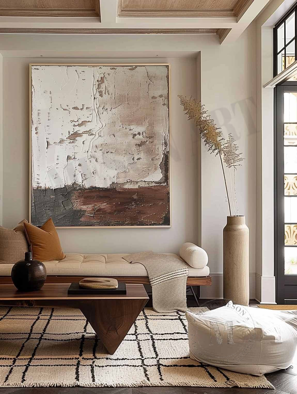 Wall Art Wabi-Sabi Neutral Abstract Modern
