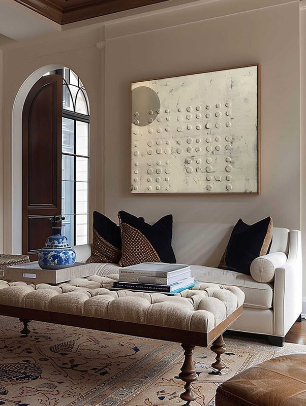 Wall Art Wabi-Sabi Minimalist Earthy Palette