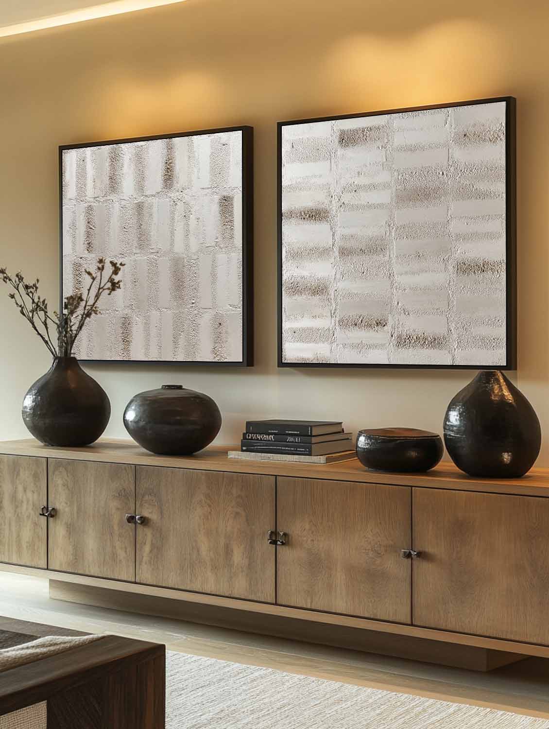 Plaster Art Texture Painting