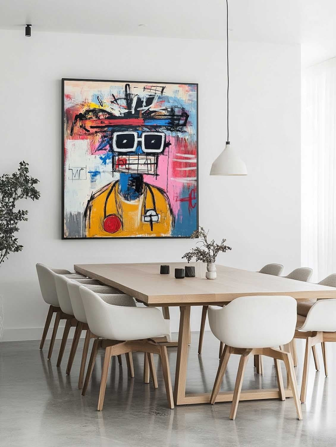 Wall Art Neo Expressionist Medical Portrait