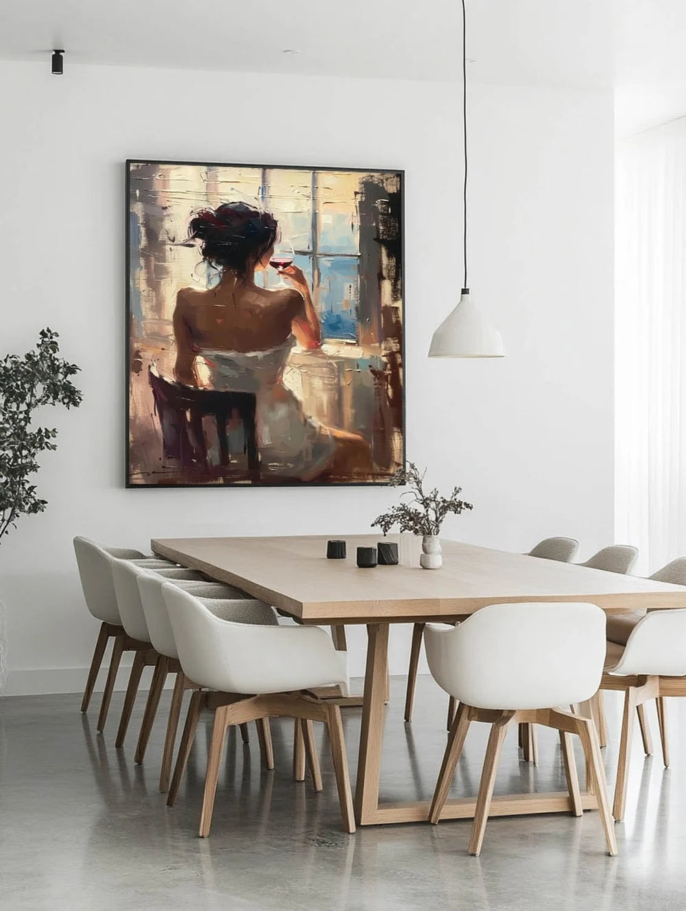 Wall Art Elegant Impressionist Palette