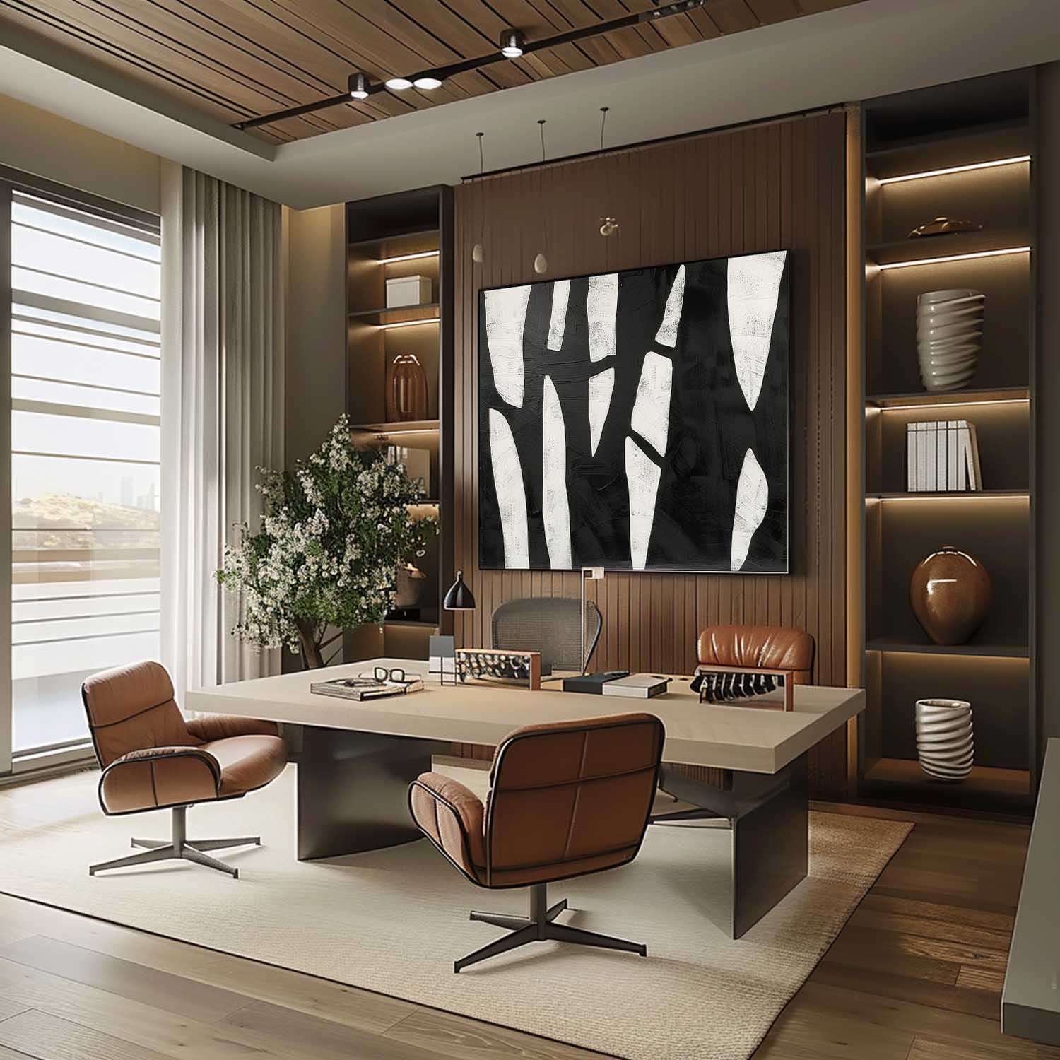 Contemporary Minimalist Art MA099 - Neutralighting