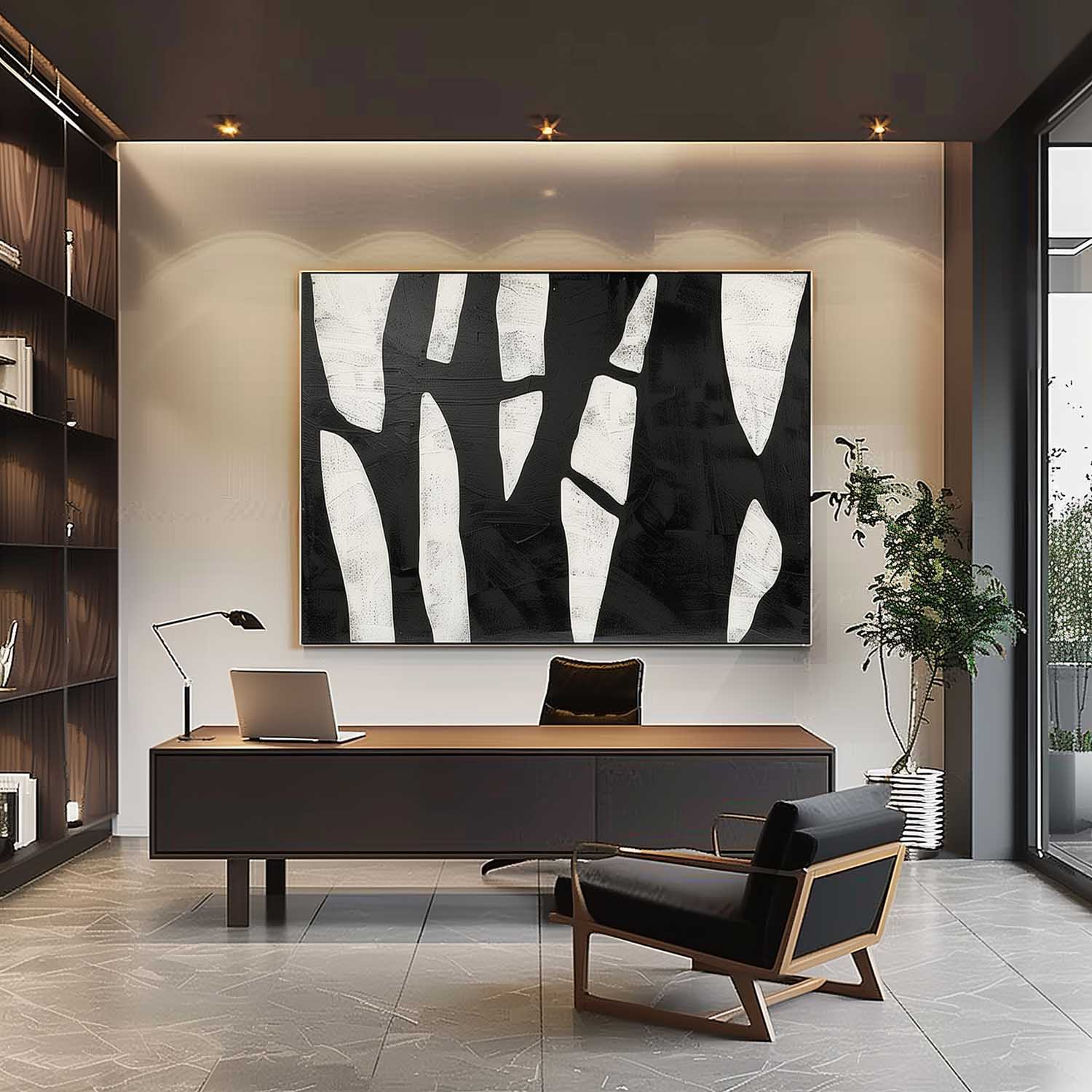 Contemporary Minimalist Art MA099 - Neutralighting