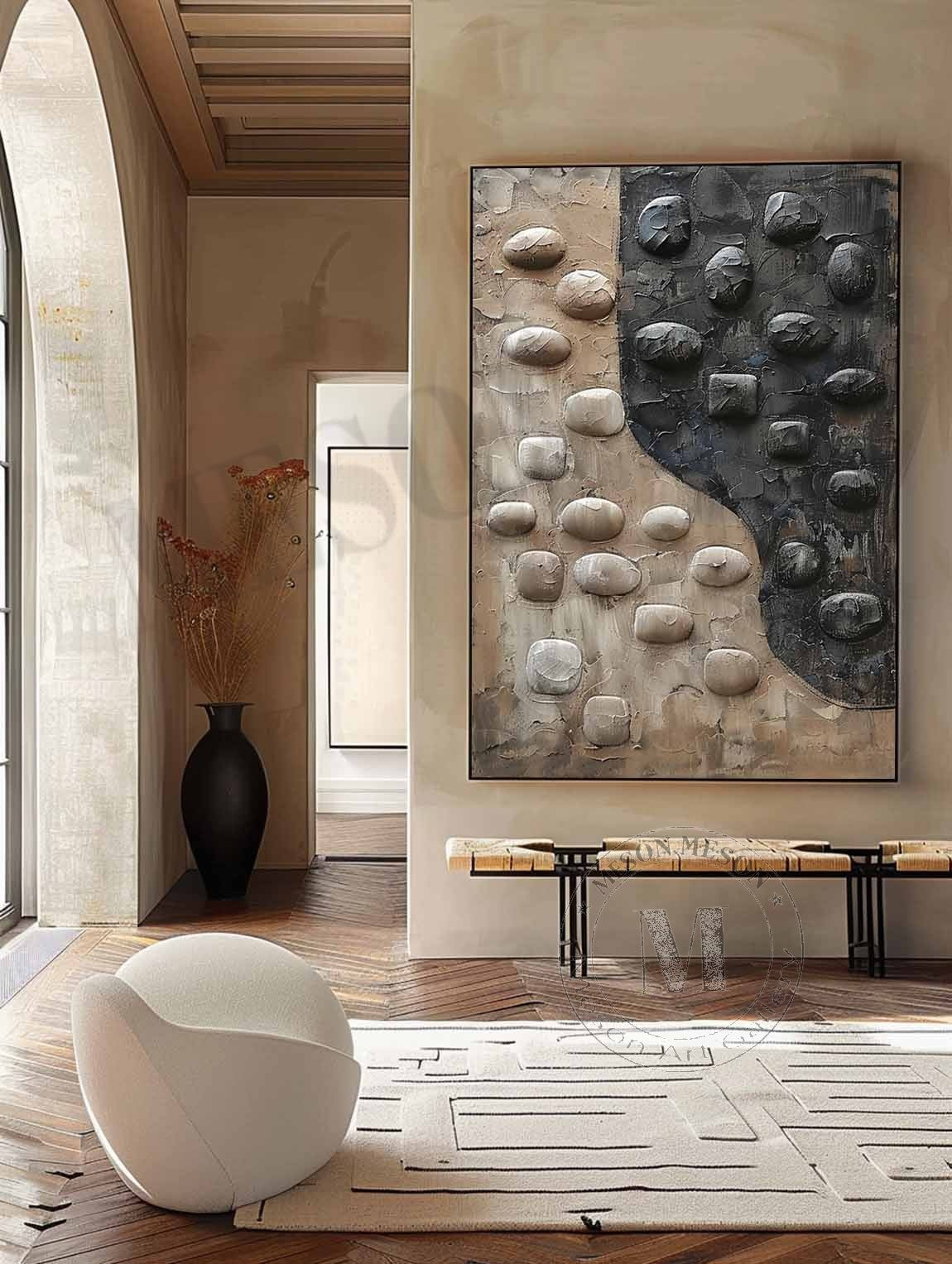 Wabi-Sabi Wall Art TX361 - Neutralighting