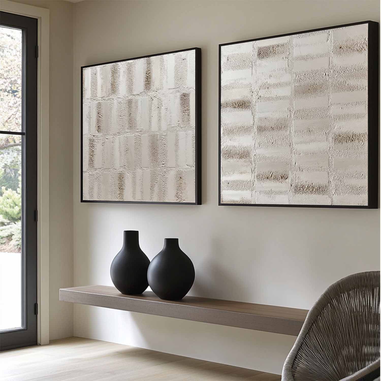 Plaster Art Texture Painting