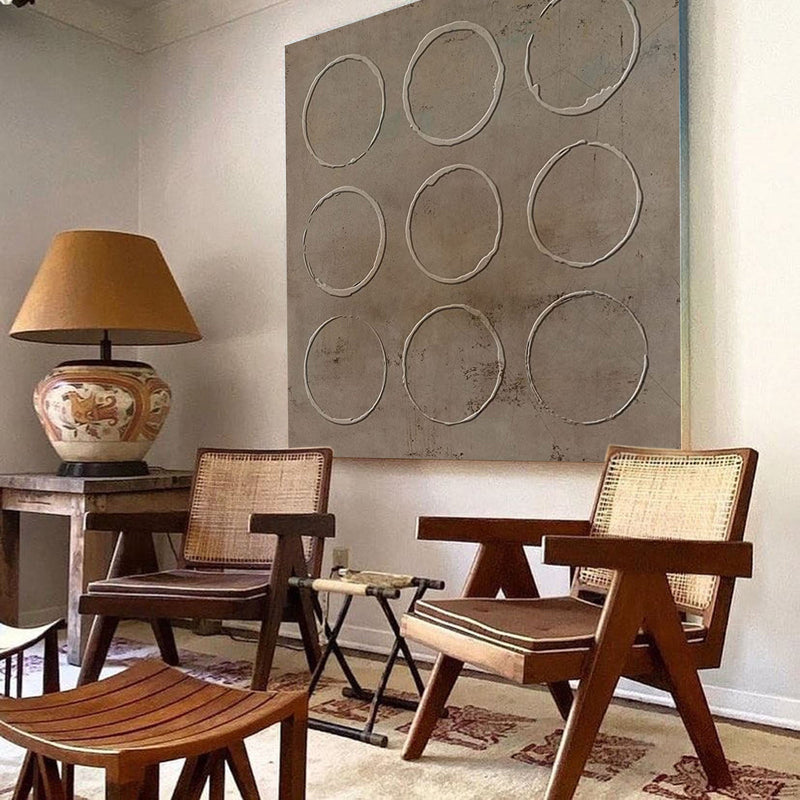 Wall Art Wabi-Sabi Elegant Neutral Abstract