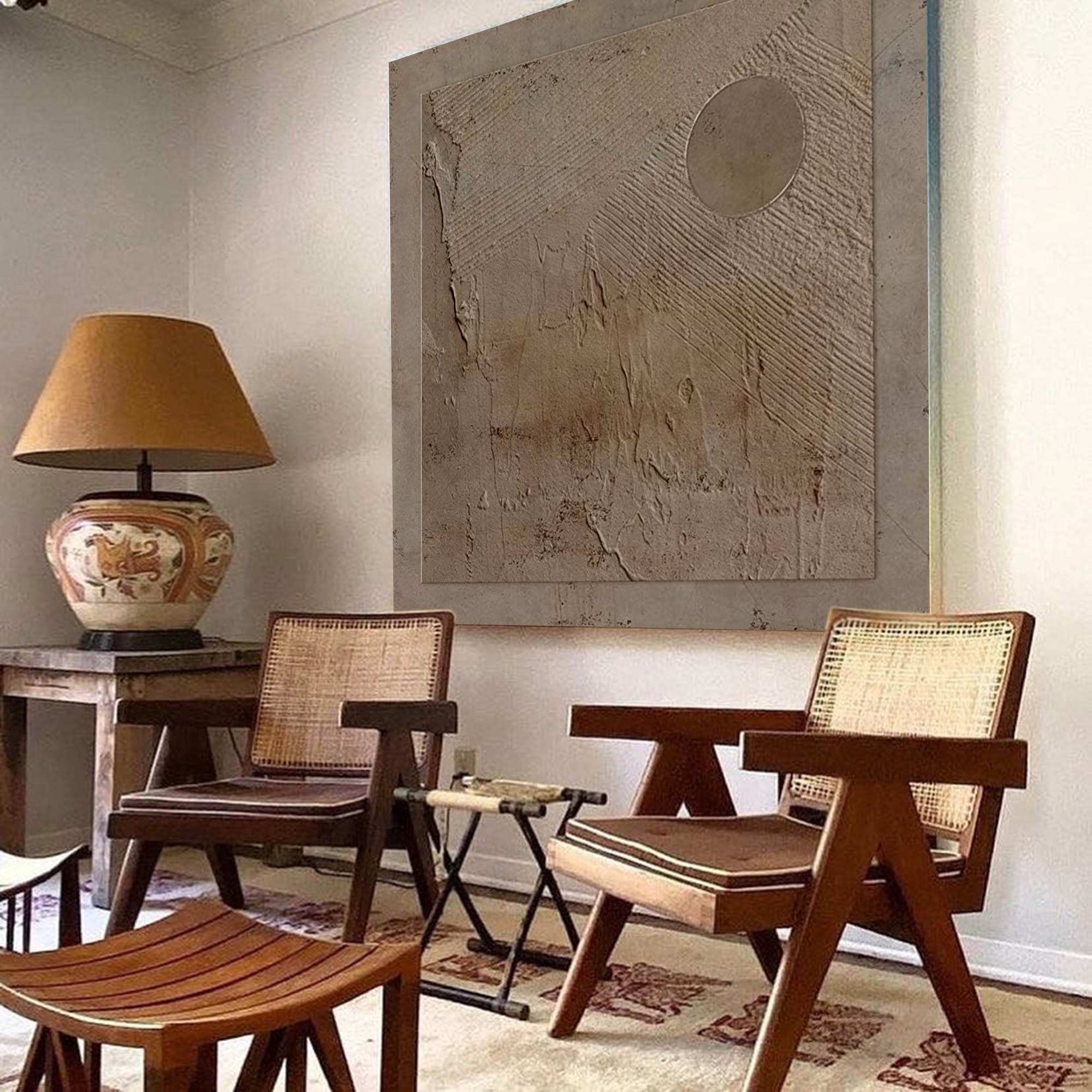 Wabi-Sabi Wall Art TX021 - Neutralighting