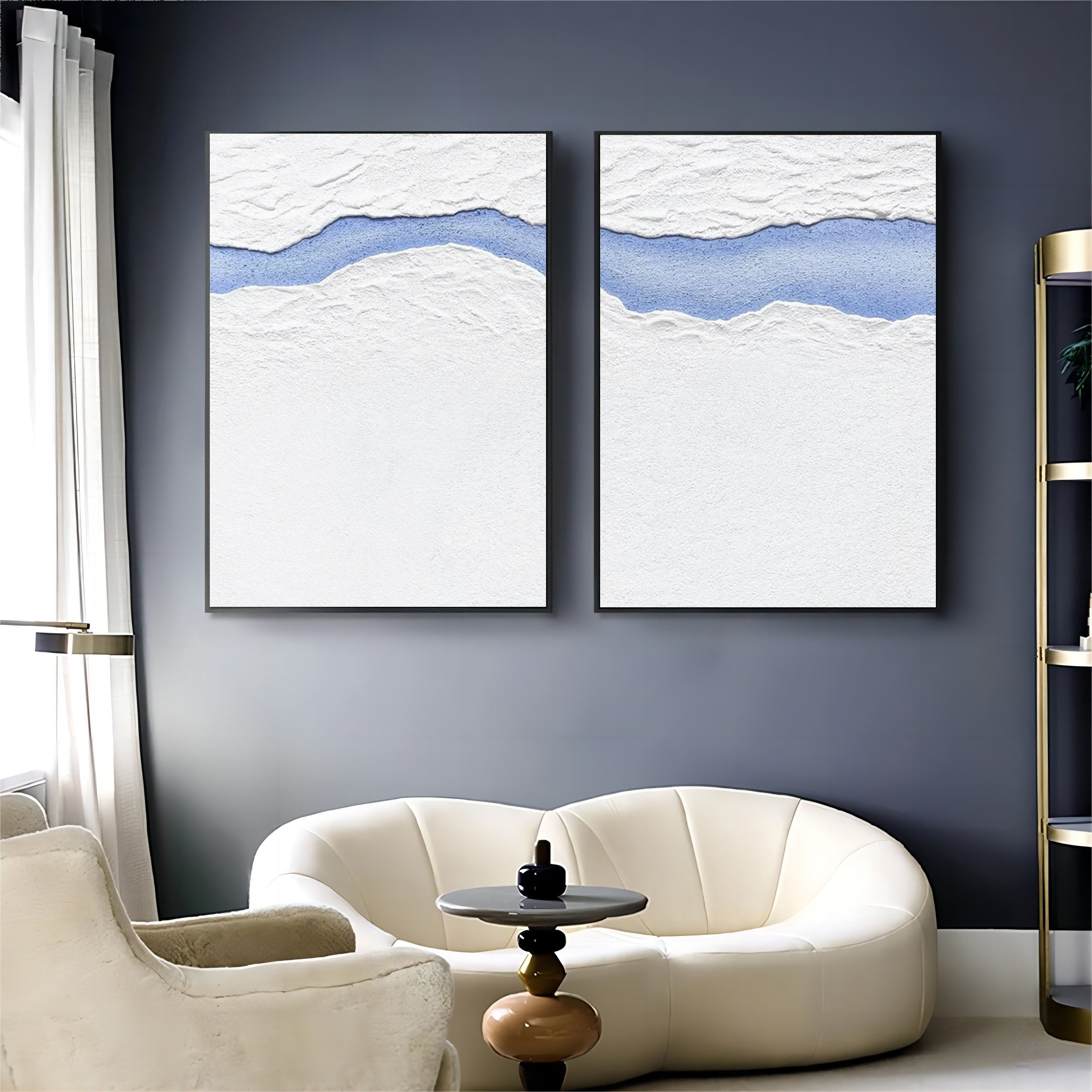 Abstract Painting Set Of 2 SP050 - Neutralighting