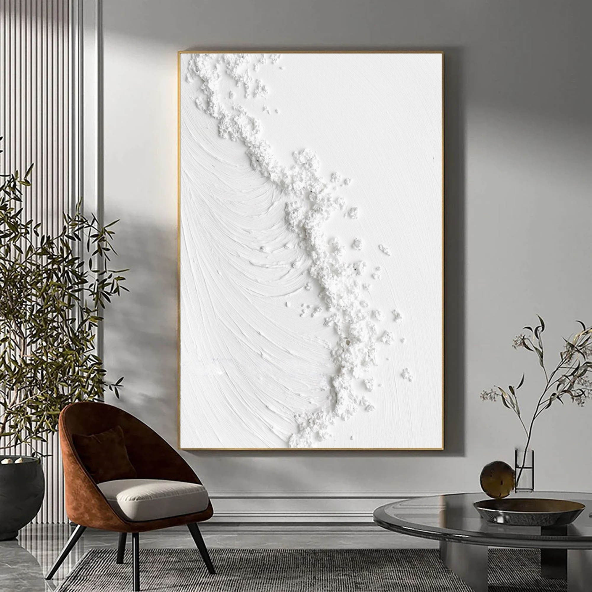 Plaster Art Texture Painting SG141 - Neutralighting