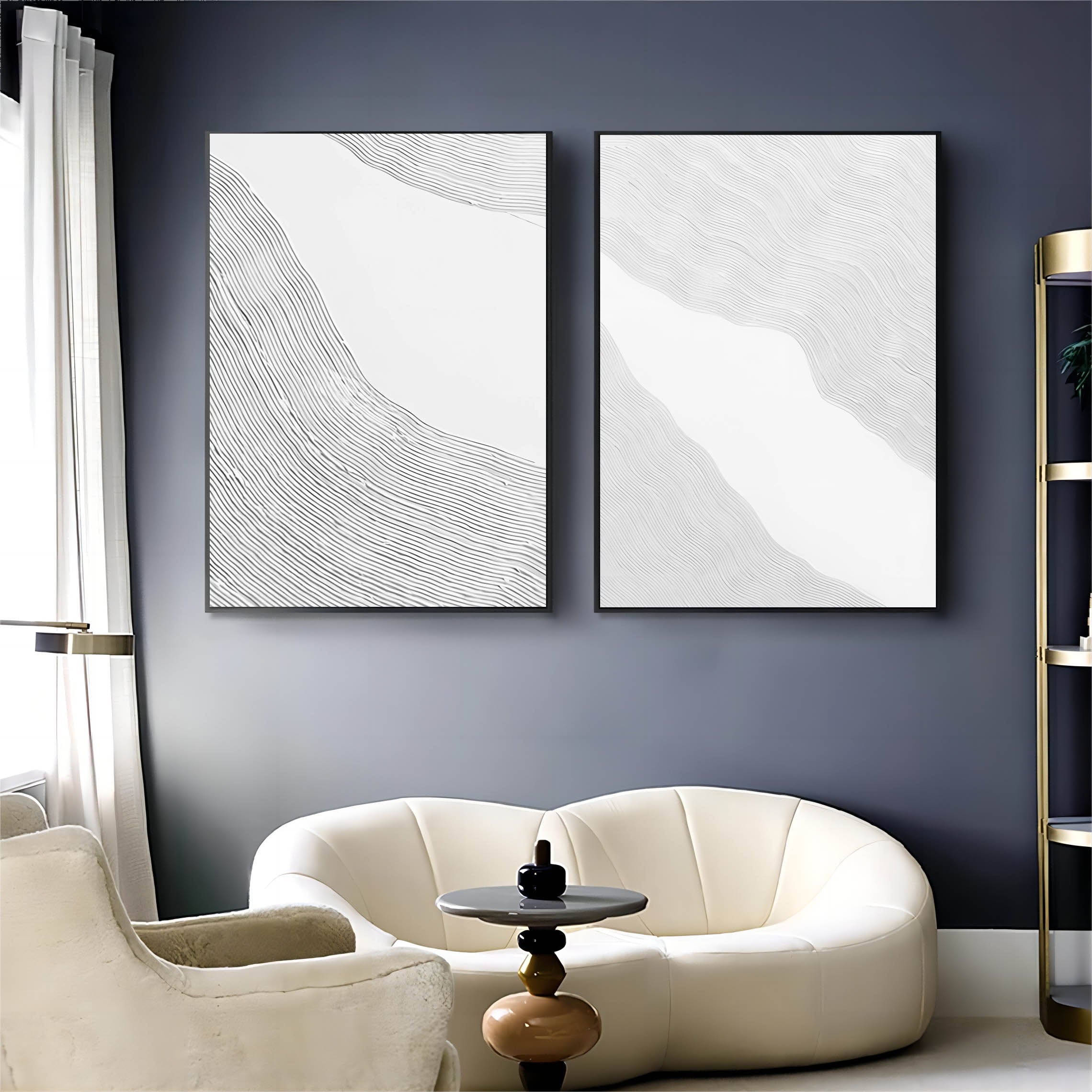 Abstract Painting Set Of 2 SP042 - Neutralighting