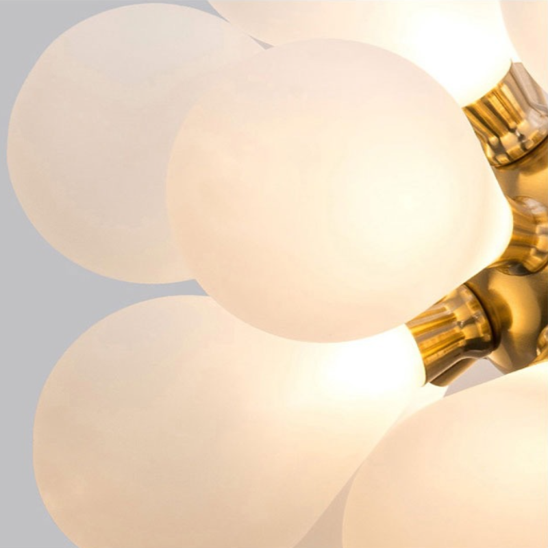 Valentina Chic Clustered Glass Bubble Pendant Light - Neutralighting