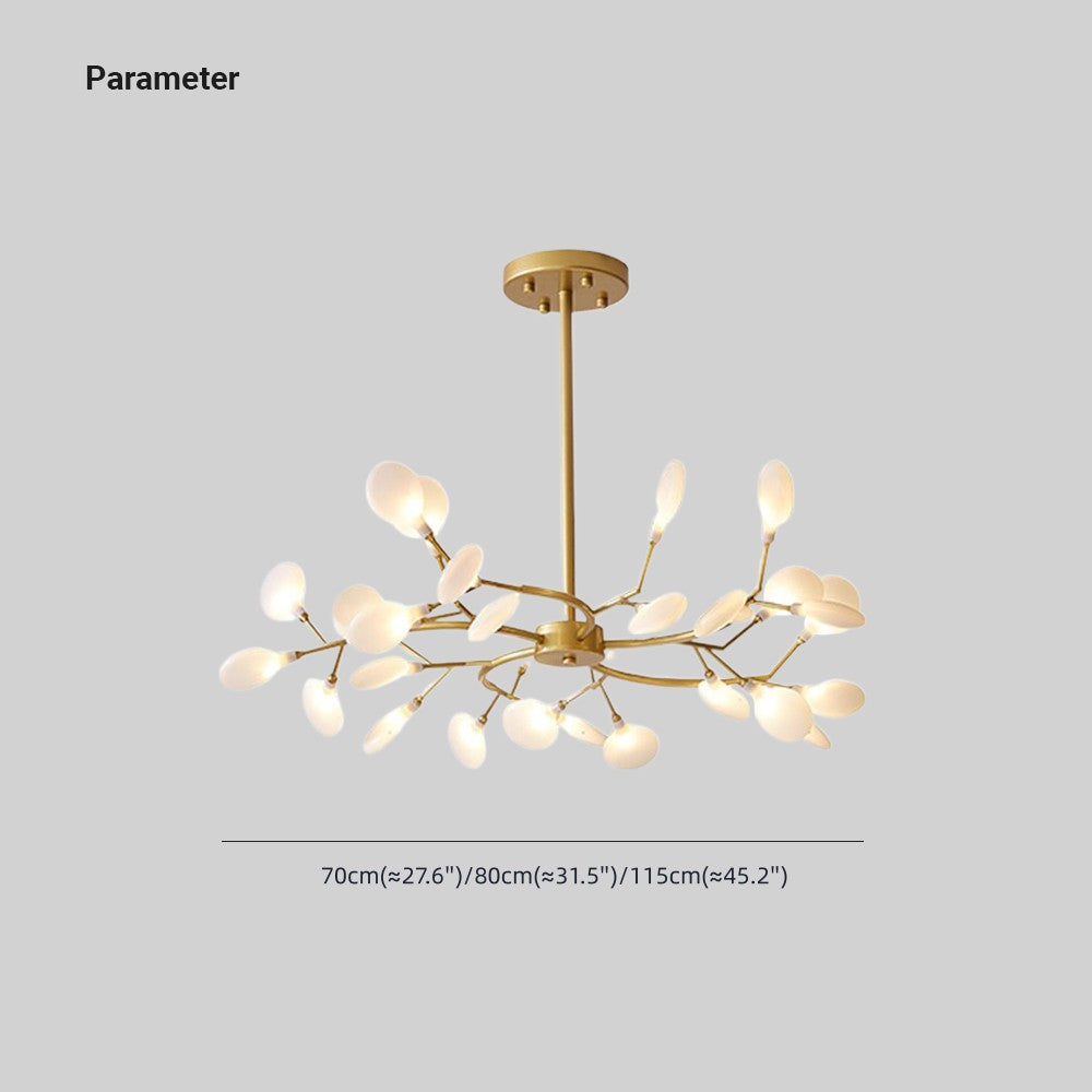 Olivia Unique Branch Firefly Sputnik Art Deco Chandelier - Neutralighting