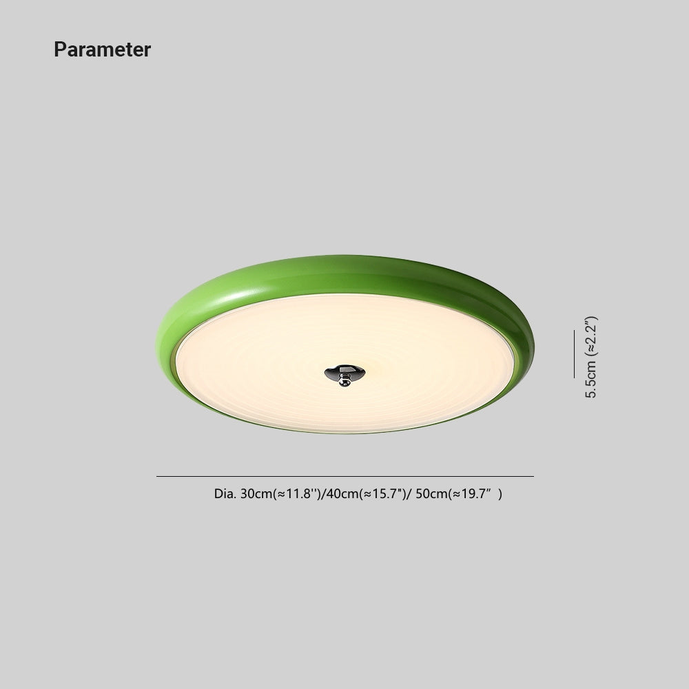 Valentina Modern LED Flush Mount Ceiling Light Acrylic Metal Living Room - Neutralighting