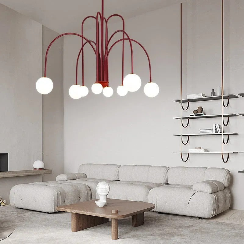 Monica Pendant Light Double Layer Glass Bubble - Neutralighting