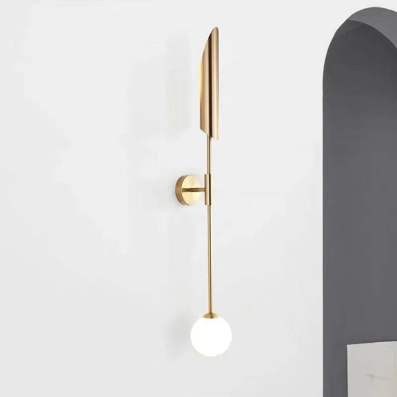 Phira Luxury Double-head Golden Scabbard Wall Lamp - Neutralighting