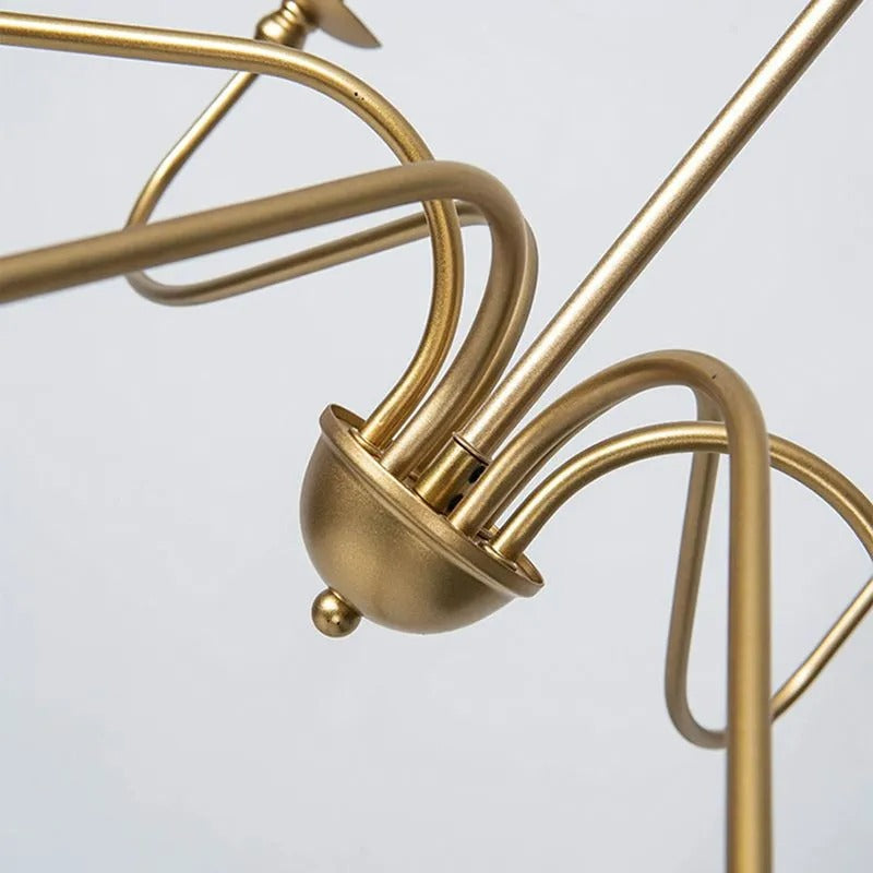 Orix Retro Vintage Candle Metal Chandelier - Neutralighting