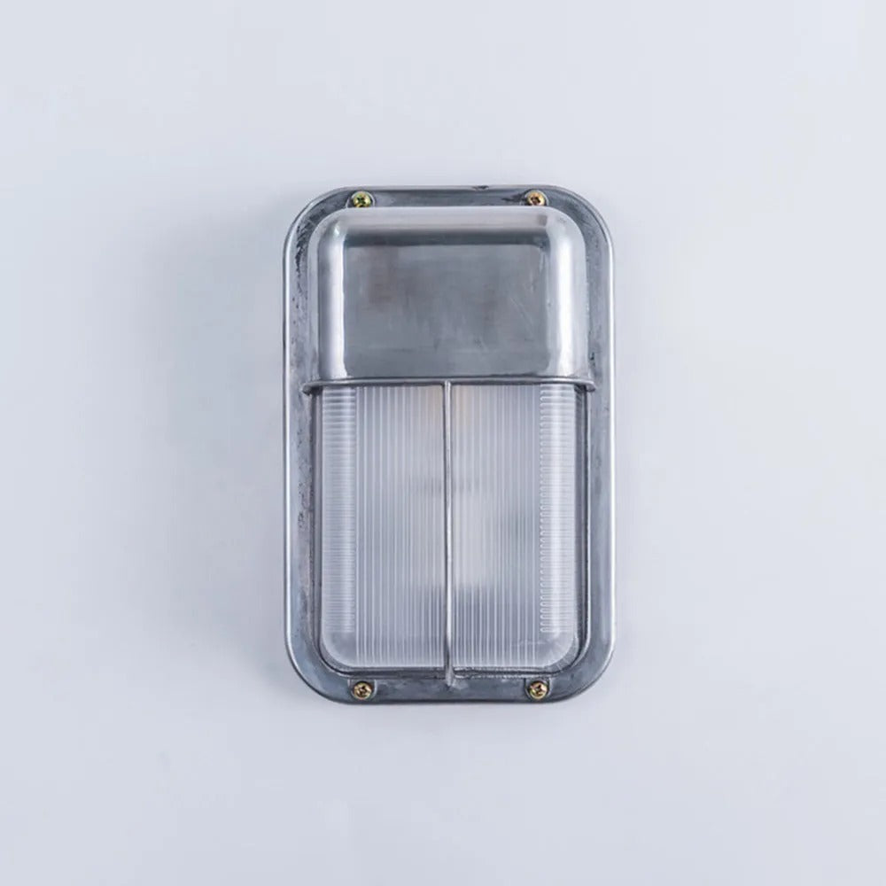 Wyre Wall Lamp Geometric Modern Metal Glass Outdoor - Neutralighting