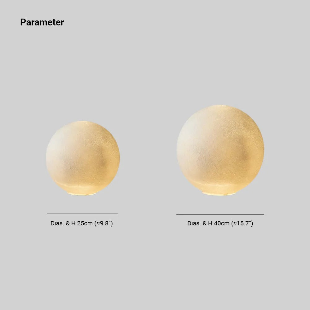 Mira Modern Decorative Dream Floor Lamp, Moon Globe, Resin, Bedroom - Neutralighting