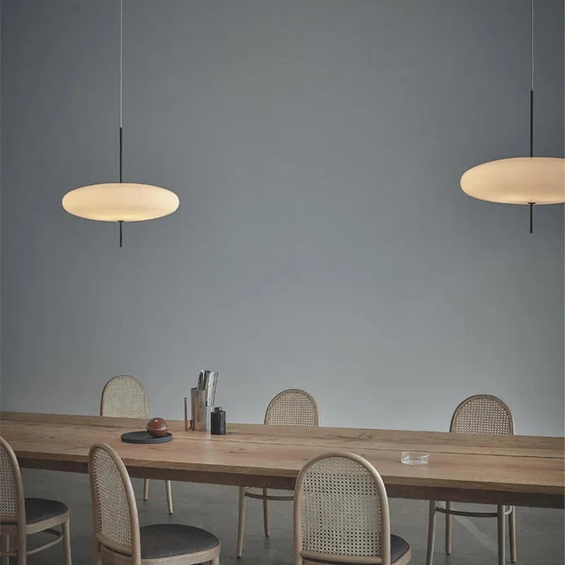 Quor Nordic Modern Oval Single Pendant Light - Neutralighting