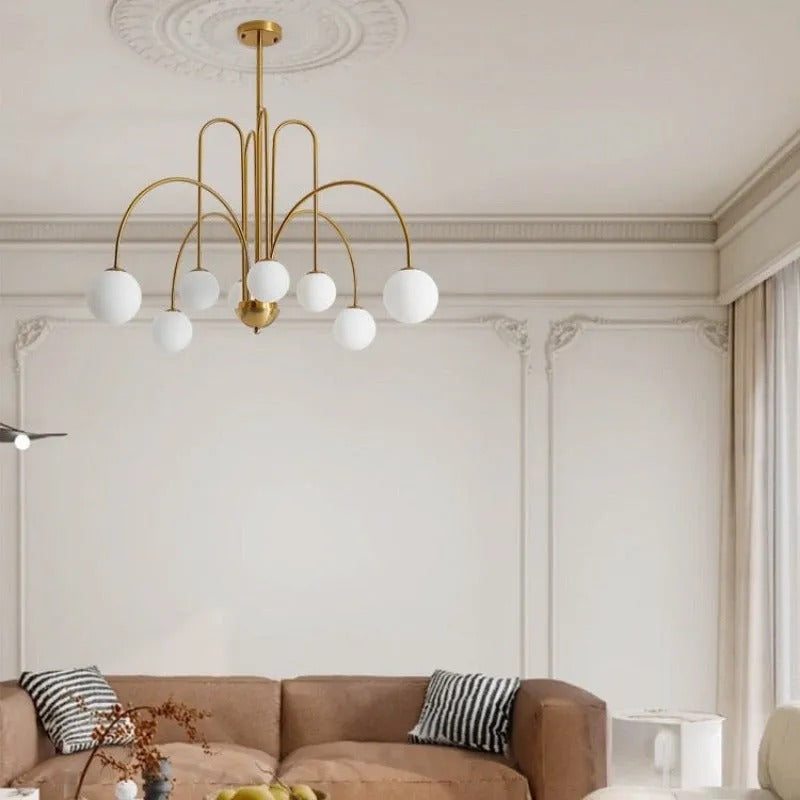 Monica Pendant Light Double Layer Glass Bubble - Neutralighting