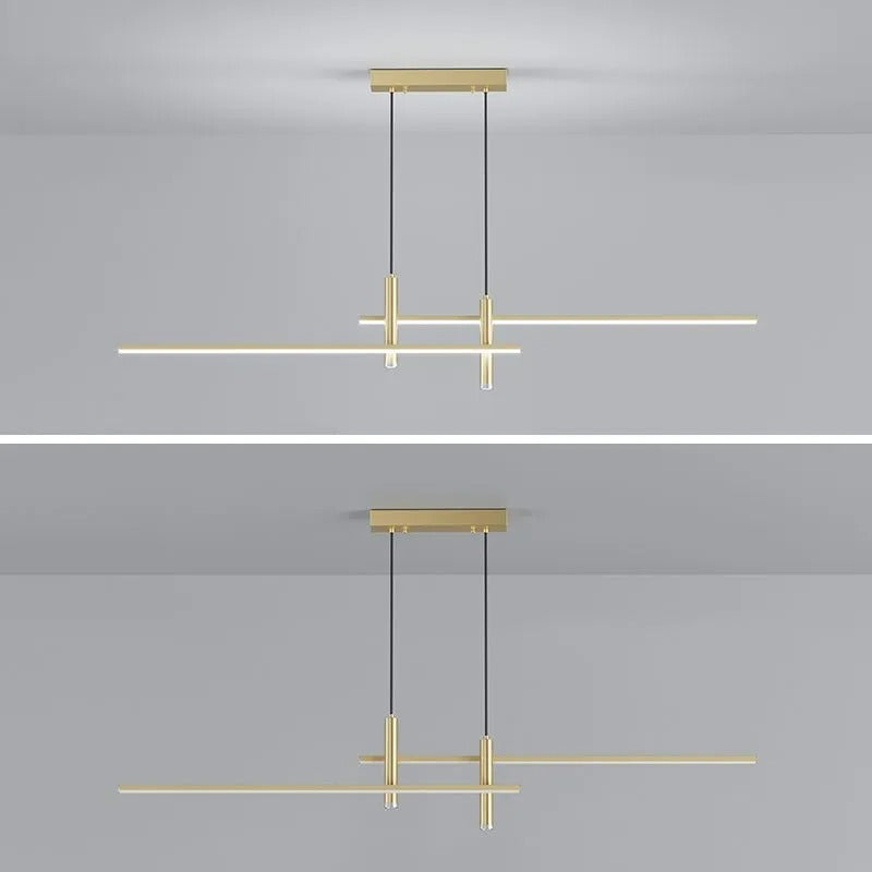 Prym Pendant Light Modern Linear Dining Room - Neutralighting