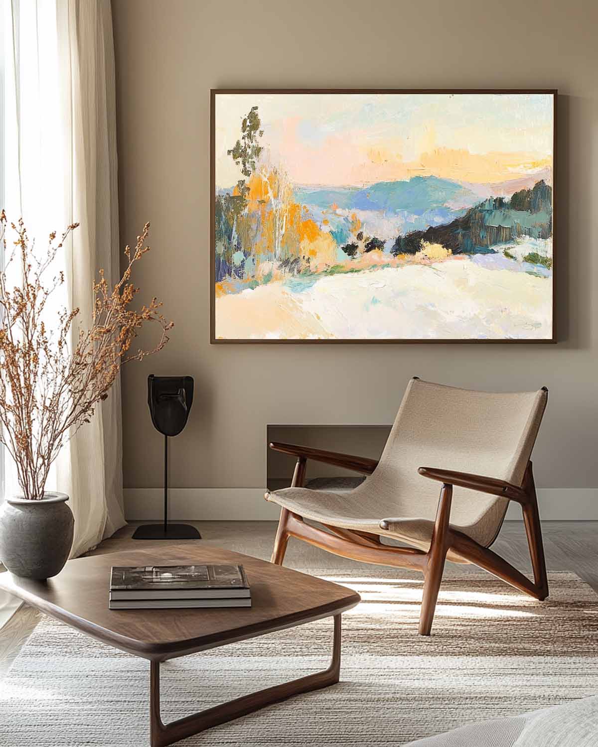 Modern Abstract Painting ABAH175 - Neutralighting
