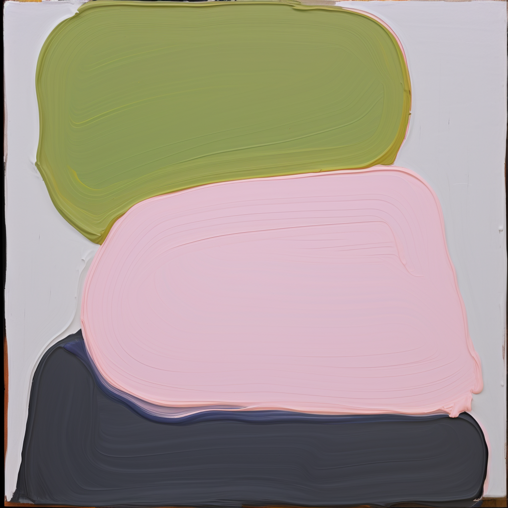 Wall Art Sage Green Pink Charcoal