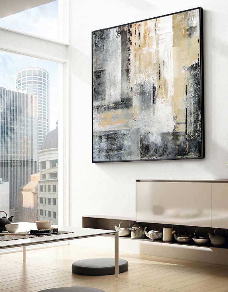 Large Abstract Skyline Art