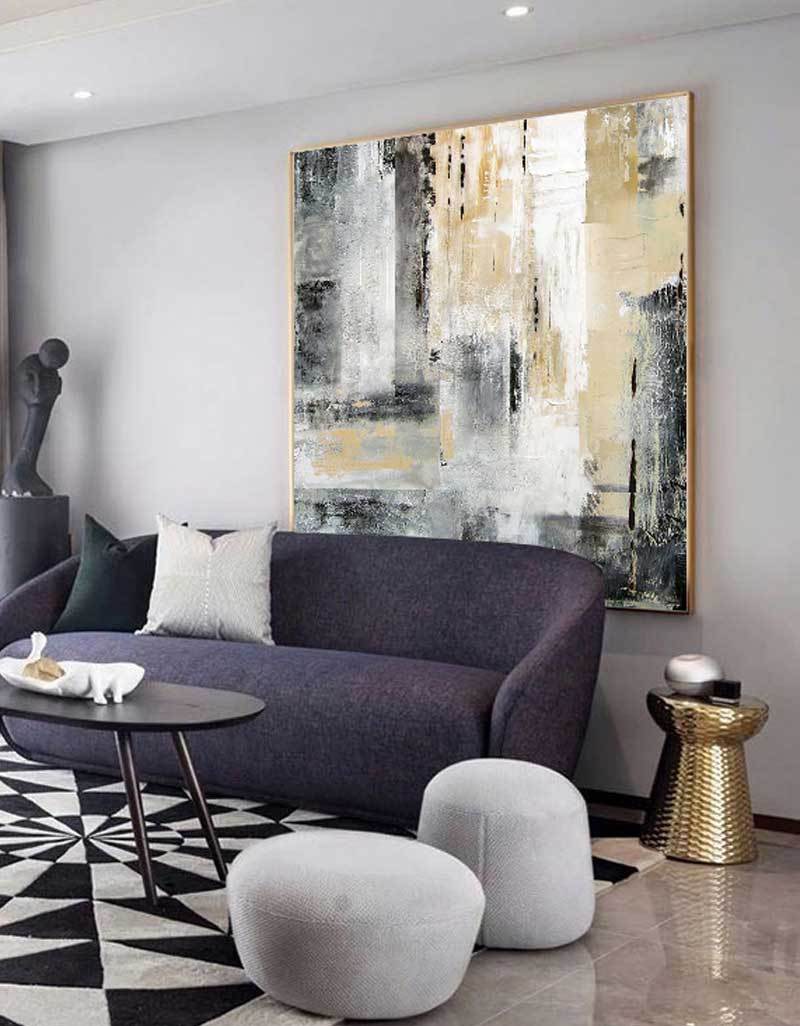 Large Abstract Skyline Art