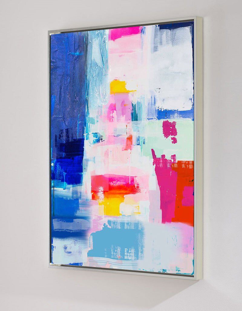 Large Color Abstract Art ABAV01 - Neutralighting
