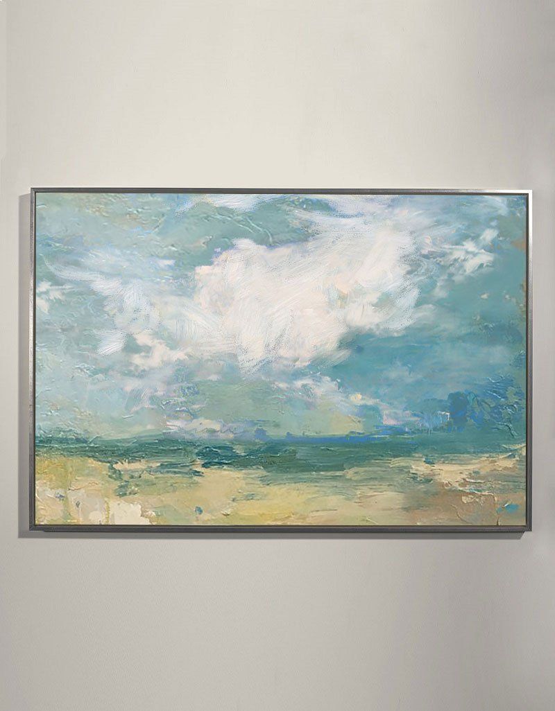 Large Sky And Sea Painting ABSH05 - Neutralighting