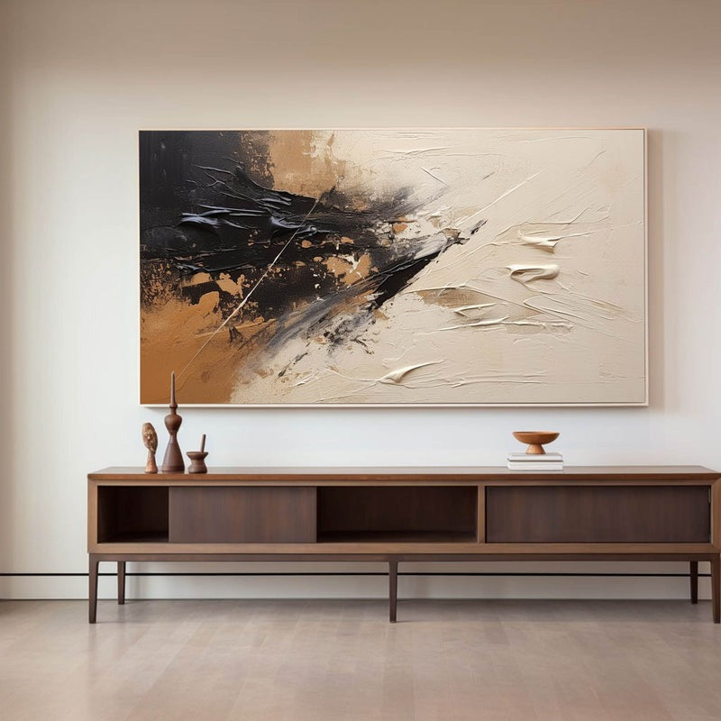 Dynamic Gestural Expressionist Painting
