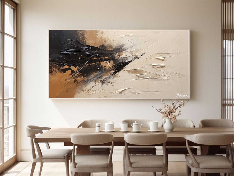 Dynamic Gestural Expressionist Painting