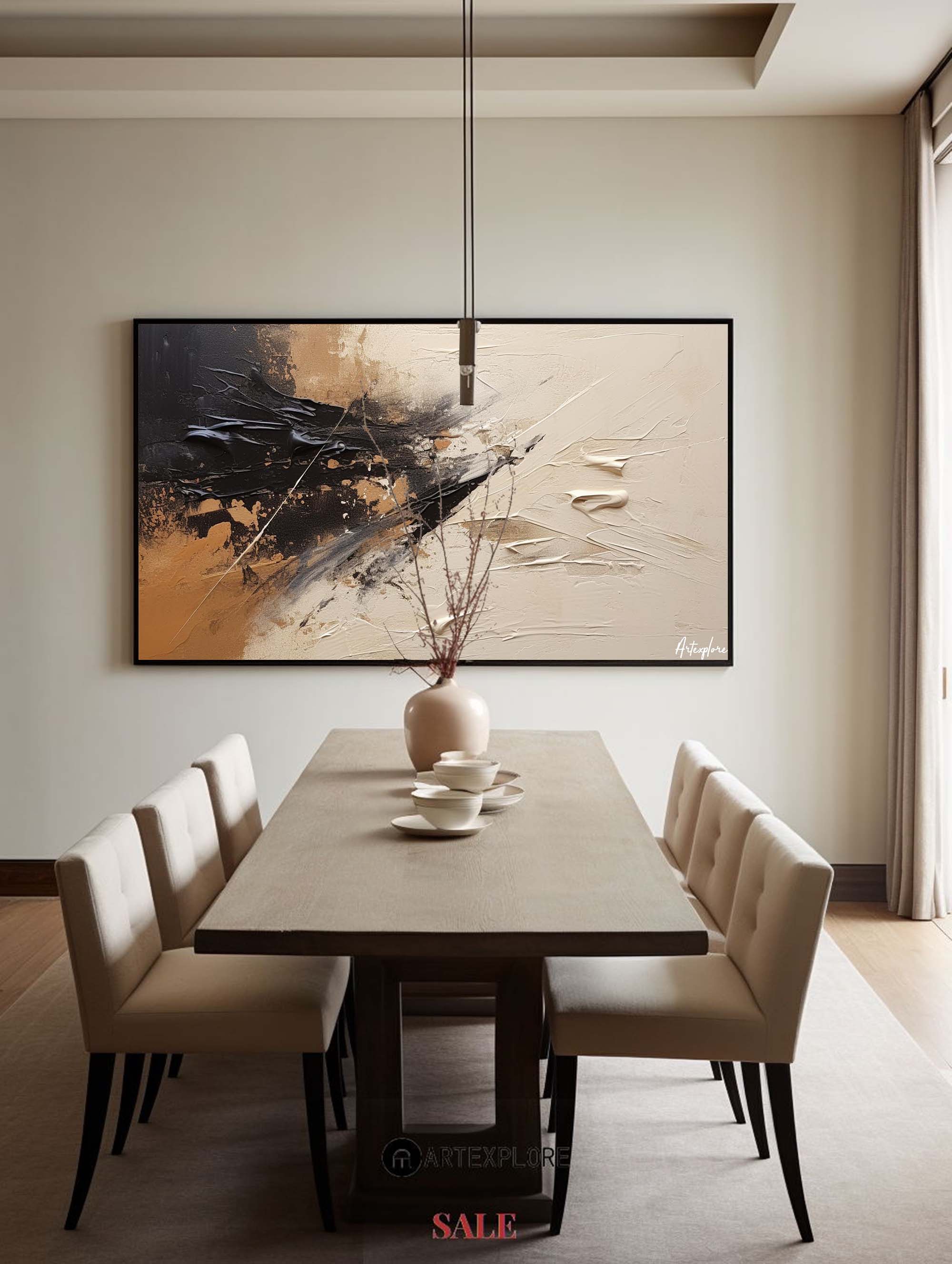 Modern Abstract Art ABAP42 - Neutralighting