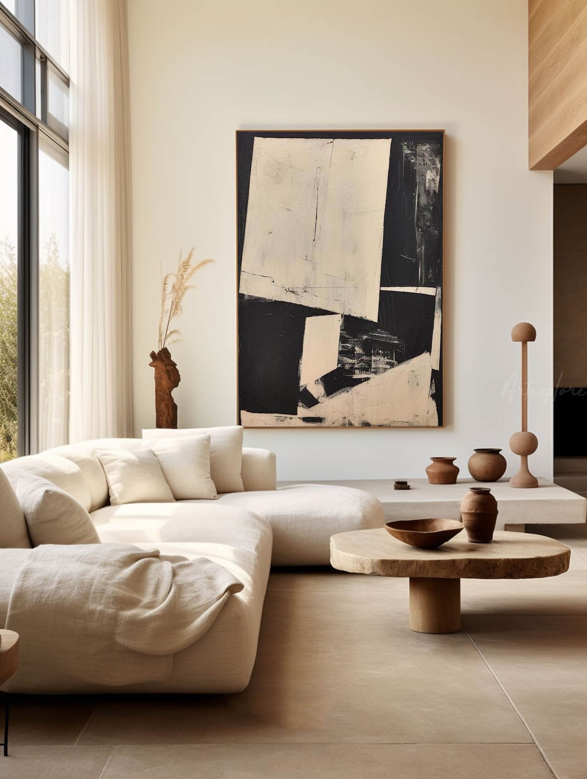 Wall Art Parchment Fragments