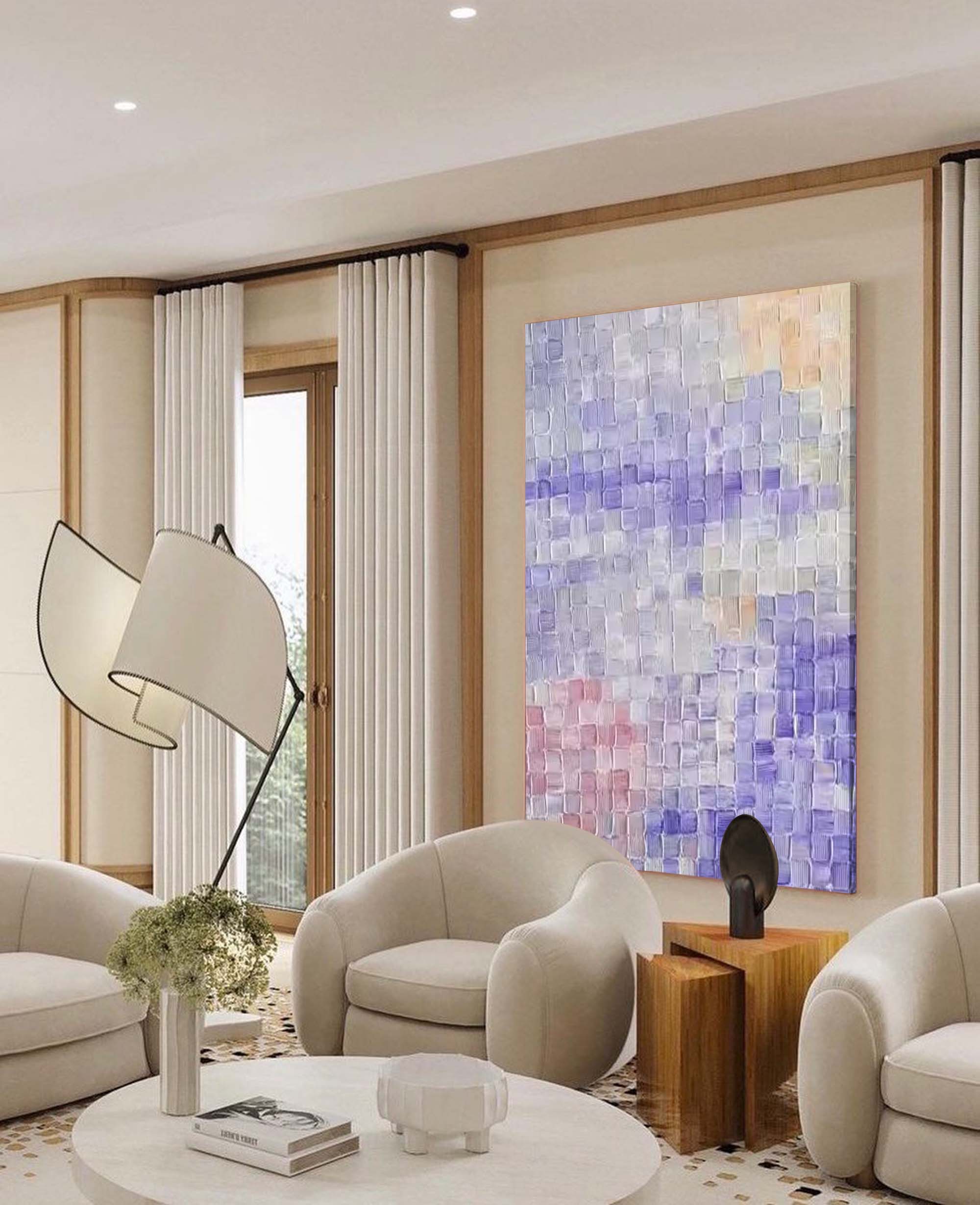 Wall Art Abstract Modern Minimalist Elegant
