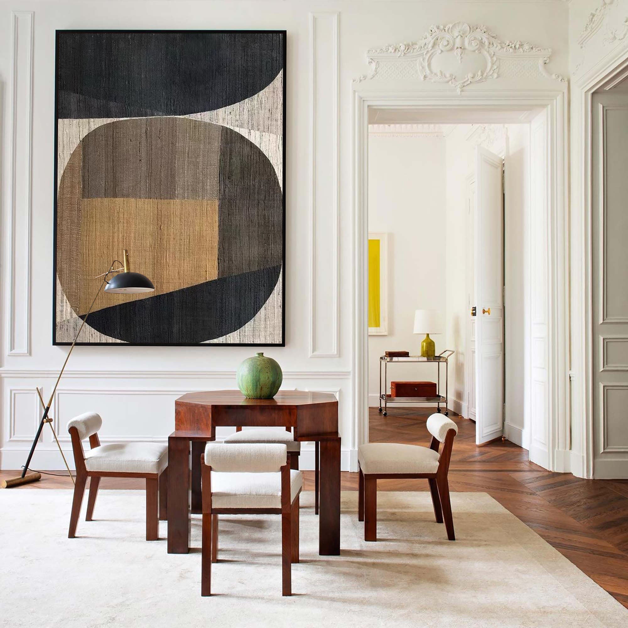 Wabi-sabi Abstract Painting