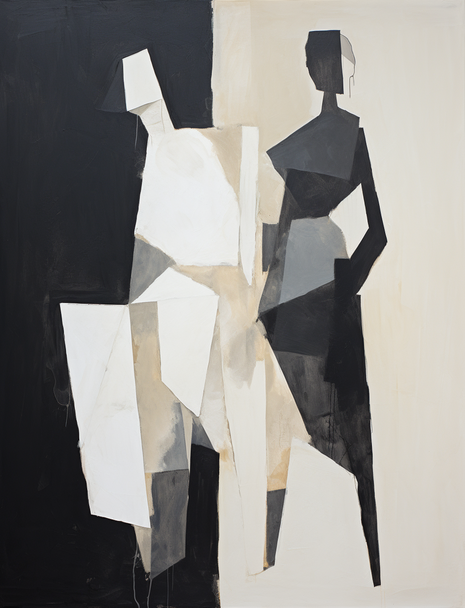 Contemporary Minimalist Art MA002 - Neutralighting